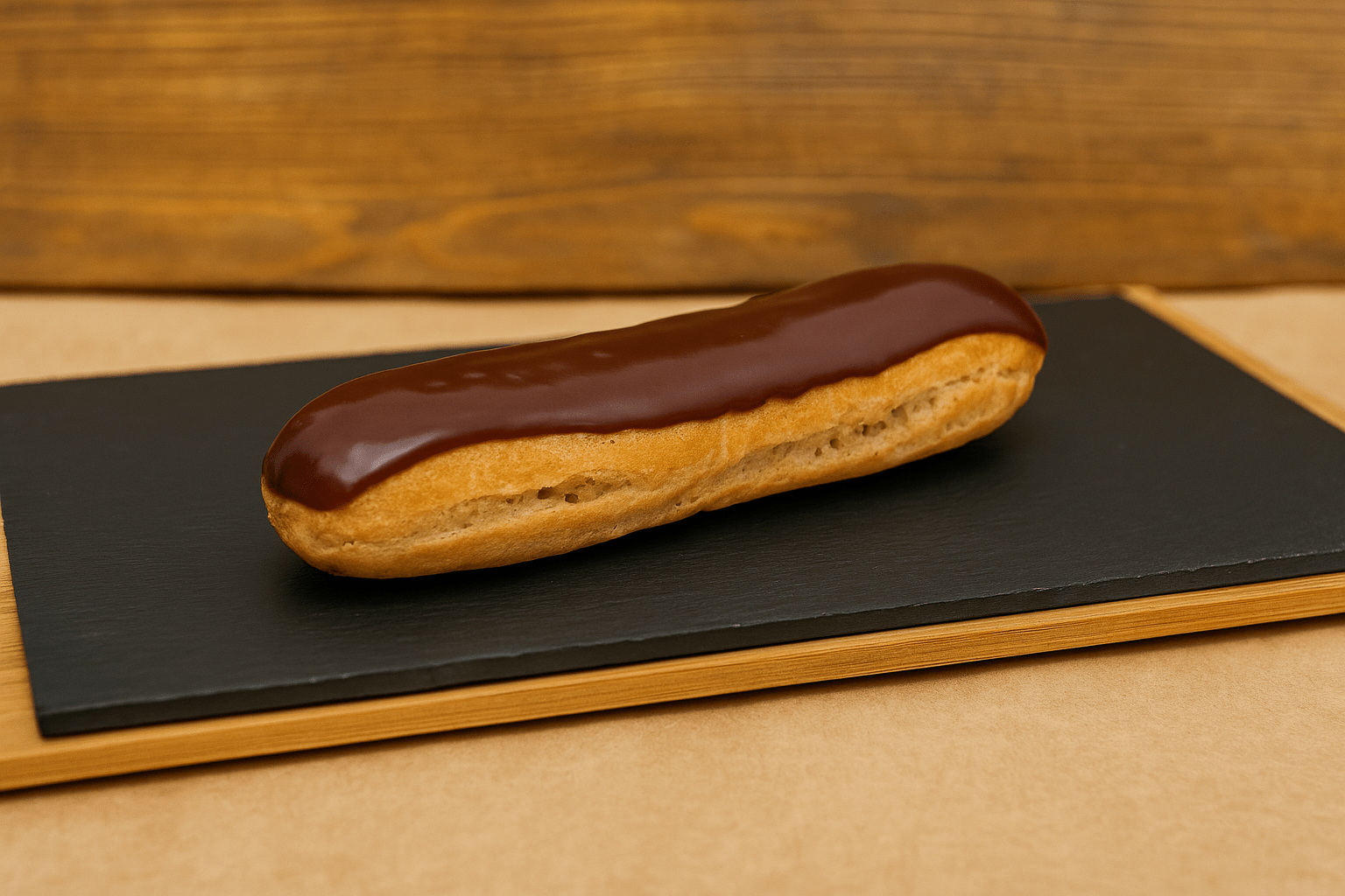 Éclair au chocolat
